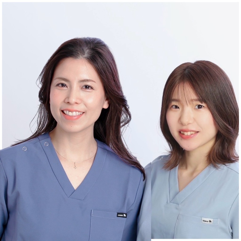 女性スタッフが患者さまに寄り添う体制のイメージ（スタッフポートレート）